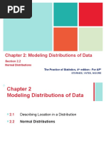 Chapter 2: Modeling Distributions of Data: Section 2.2