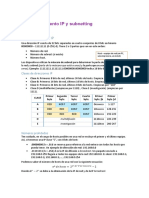 Apuntes Subnetting