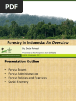 Forestry in Indonesia: An Overview: By. Dede Rohadi