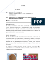 Informe de Avance en BTH