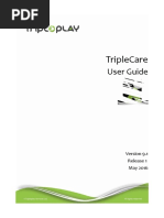 TripleCare. User Guide v.9.1 2016