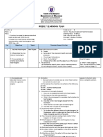 SCIENCE 9 Weekly Learning Plan Q4 W6