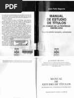 Manual de Estudio de Titulos Juan Feliu Segovia