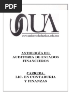 Antologia Auditoria Estados Financieros