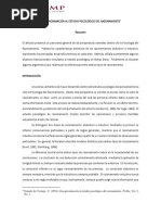 Una Aproximación Al Estudio Psicológico Del Razonamiento - Inductivo