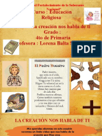 La Creacion de Dios