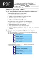 Material 2da Hora de Lengua y Literatura de 1ero BGU