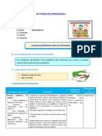 D3 A1 SESION Creamos Problemas Sobre Los Alimentos