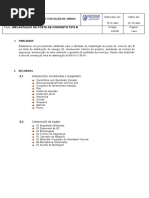 Procedimento de Execução Implantação de Poste