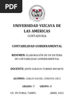 Contabilidad Gubernamental - Resumen P3