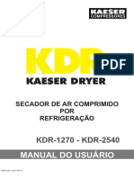 Manual Secador KDR-1270 - KDR-2540