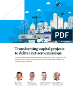 Transforming Capital Projects To Deliver Net-Zero Emissions