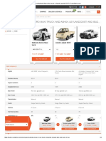 Compare Mahindra Bolero Maxi Truck Vs Ashok Leyland DOSTvs Izuzu