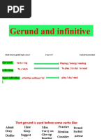 Gerund and Infinitive: Rachid Boutmhdart 2 Bac SVT Chikh Med Laghdaf High School