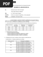 Informe Evaluación Diagnóstica - 2022