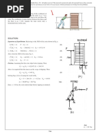 Solution of Statics - Assignment 8