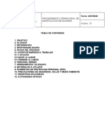 Procedimiento Operacional de Manipulacion de Guadaña