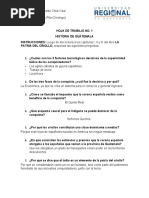 Actividad La Patria Del Criollo PREGUNTAS