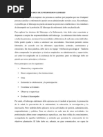 Responsabilidades de Enfermeros Lideres