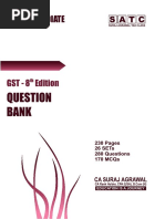 2b CA Intermediate GST Question Bank 8th Edition Dec 2021 Exam