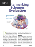 Watermarking Scheme Evaluation