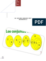 Conjuntos Numericos Matemática I