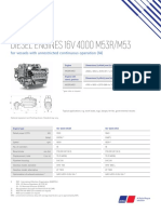 DIESEL ENGINES 16V 4000 M53R/M53: Marine