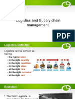 Logistics and Supply Chain Management