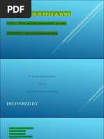 CIV238 U1 L2 Types of Water Demand