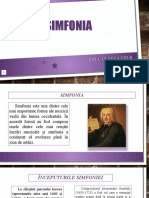 Proiect Simfonia in Clasicism