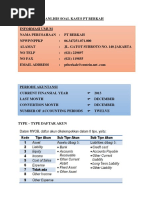 Anlisis Soal Kasus PT Berkah