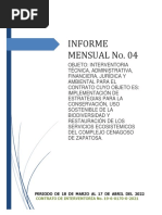 Informe de Interventoria Mes 4