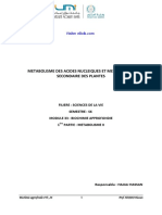 Biochimie Approfondie