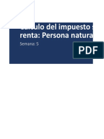 Calculo Al Impuesto Sobre La Renta A Una Persona Natural-Honduras.