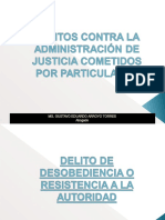 Otros Delitos Contra La Adm. de Justicia Cometido Por Particulares Ok