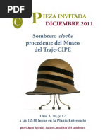 2011 12 Sombrero Cloche Museo Trajecipe