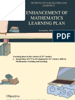 Enhancement of Mathematics Learning Plan: Technology