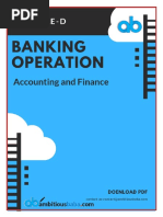 JAIIB Banking Operation Module D Accounting Finance For Bankers PDF