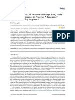 Effects of Global Oil Price On Exchange Rate, Trade Balance, and Reserves in Nigeria: A Frequency Domain Causality Approach