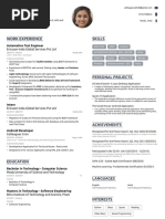 Aditi Resume Test Profile