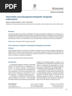 Pancreatitis Post-Cpre