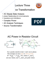 Lecture Three Source Transformation