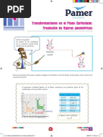 G - P - 4°grado - S4 - Transformaciones en El Plano Cartesiano