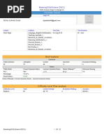 Candidate Details: Brief Analysis