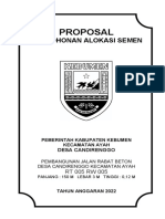 Proposal Semen RT 05 RW 05 - Salin