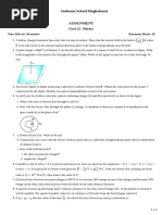 Sunbeam School Mughalsarai: Class 12 - Physics