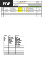 Audit Protocol - Action Tracker (2022)