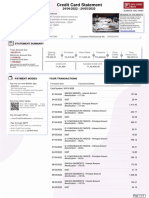 IDFC FIRST Bank Credit Card Statement 24052022