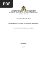 Êxodos e Encruzilhadas Da Missa Dos Quilombos