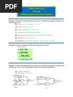 Example 1: Simplify The Following Boolean Expression. Using Boolean Algebra Postulates and